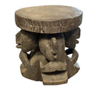 Vintage African Wooden Stool - Berbere Imports