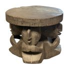 Vintage African Wooden Stool - Berbere Imports