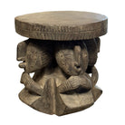 Vintage African Wooden Stool - Berbere Imports