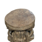 Vintage African Wooden Stool - Berbere Imports