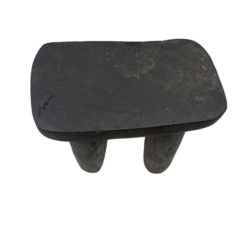 Vintage Nigerian Wooden Mini Stool - Berbere Imports