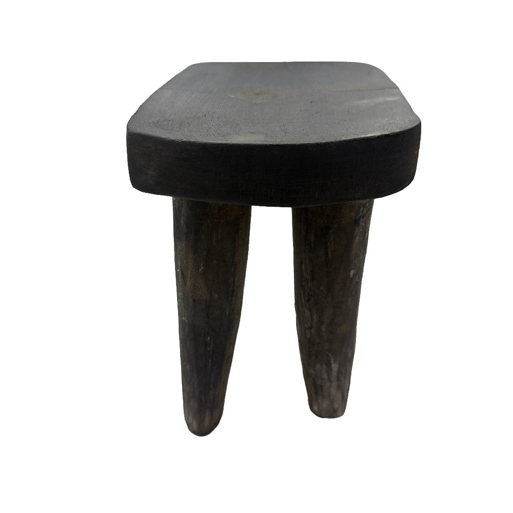 Vintage Nigerian Wooden Mini Stool - Berbere Imports