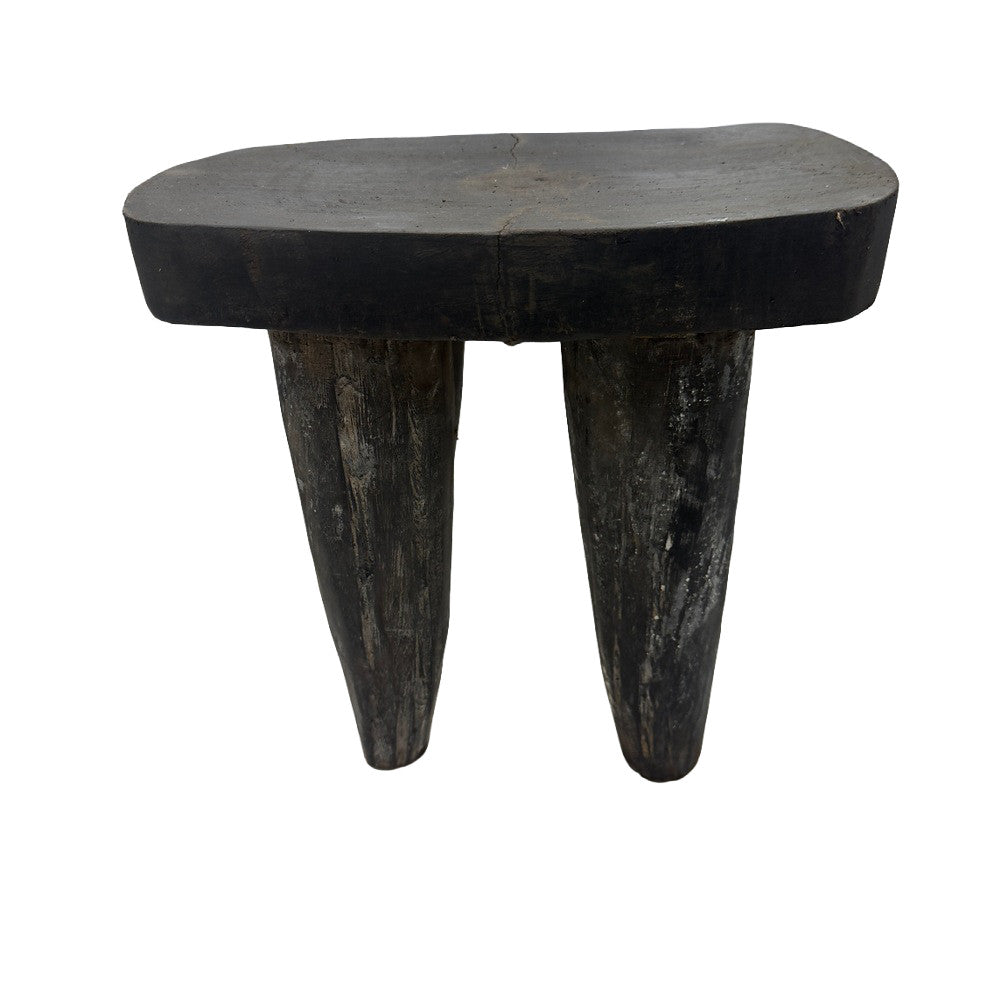 Vintage Nigerian Wooden Mini Stool - Berbere Imports