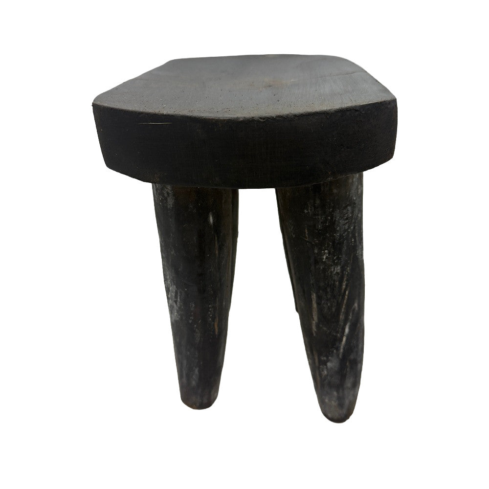 Vintage Nigerian Wooden Mini Stool - Berbere Imports