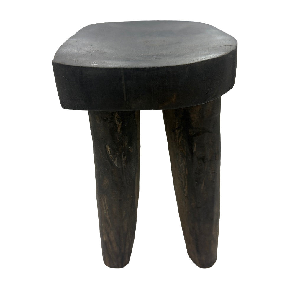 Vintage Nigerian Wooden Mini Stool - Berbere Imports