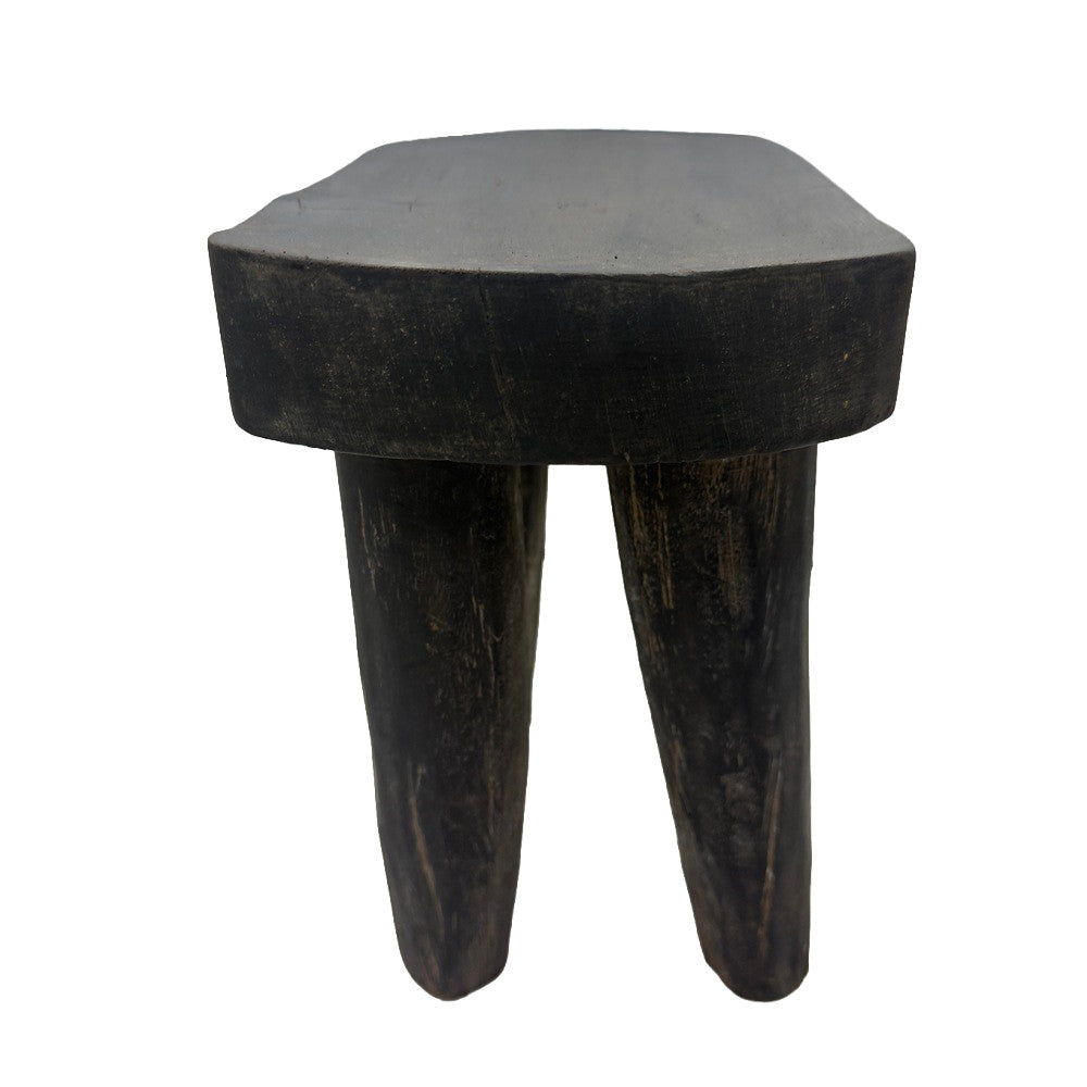 Vintage Nigerian Wooden Mini Stool - Berbere Imports