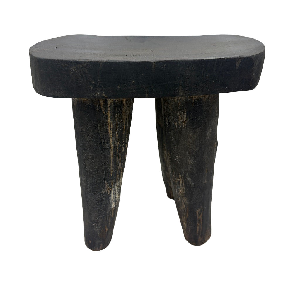 Vintage Nigerian Wooden Mini Stool - Berbere Imports