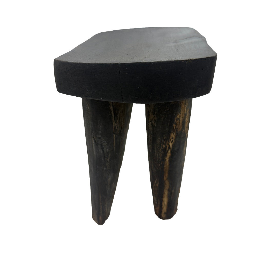Vintage Nigerian Wooden Mini Stool - Berbere Imports