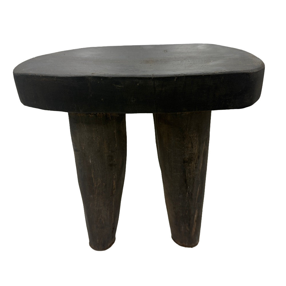 Vintage Nigerian Wooden Mini Stool - Berbere Imports
