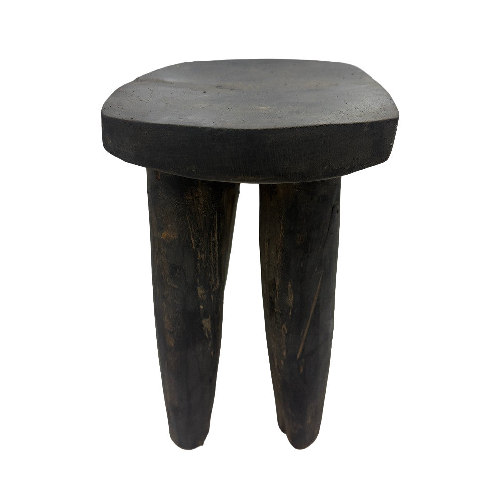 Vintage Nigerian Wooden Mini Stool - Berbere Imports