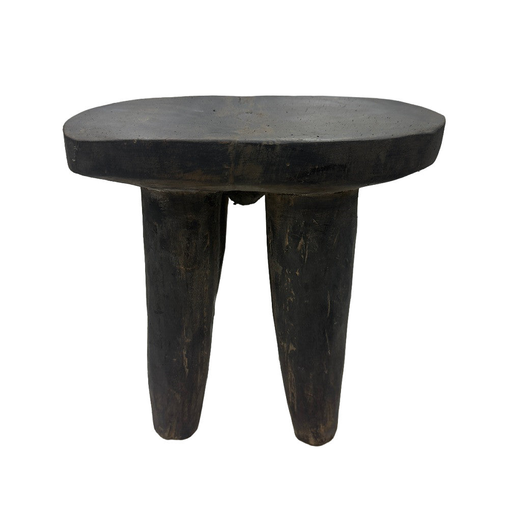Vintage Nigerian Wooden Mini Stool - Berbere Imports