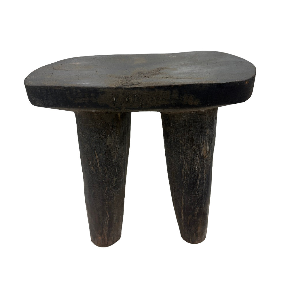 Vintage Nigerian Wooden Mini Stool - Berbere Imports
