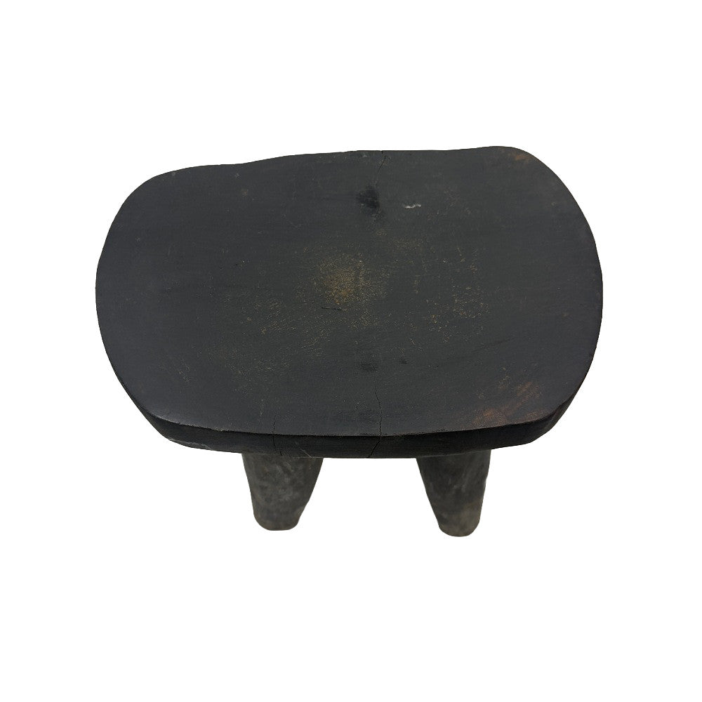 Vintage Nigerian Wooden Mini Stool - Berbere Imports