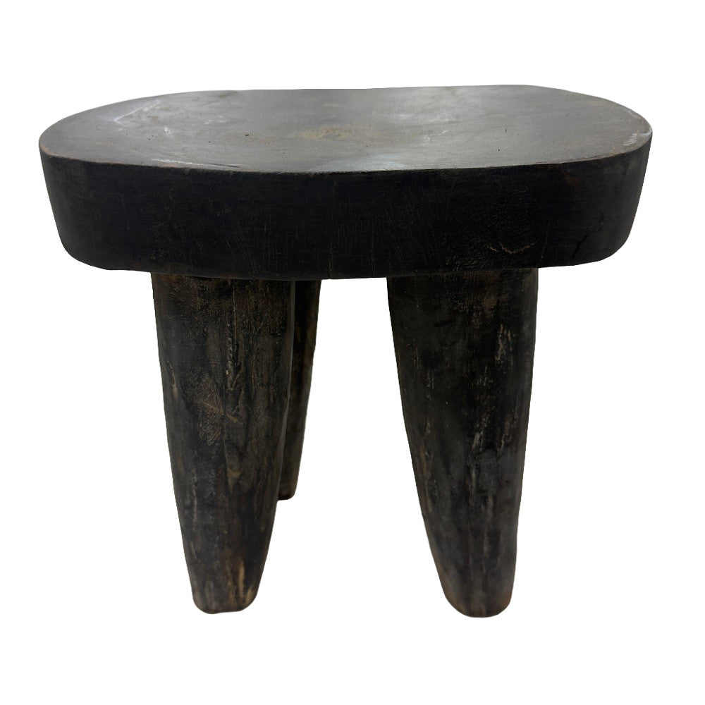 Vintage Nigerian Wooden Mini Stool - Berbere Imports