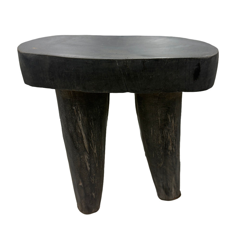 Vintage Nigerian Wooden Mini Stool - Berbere Imports