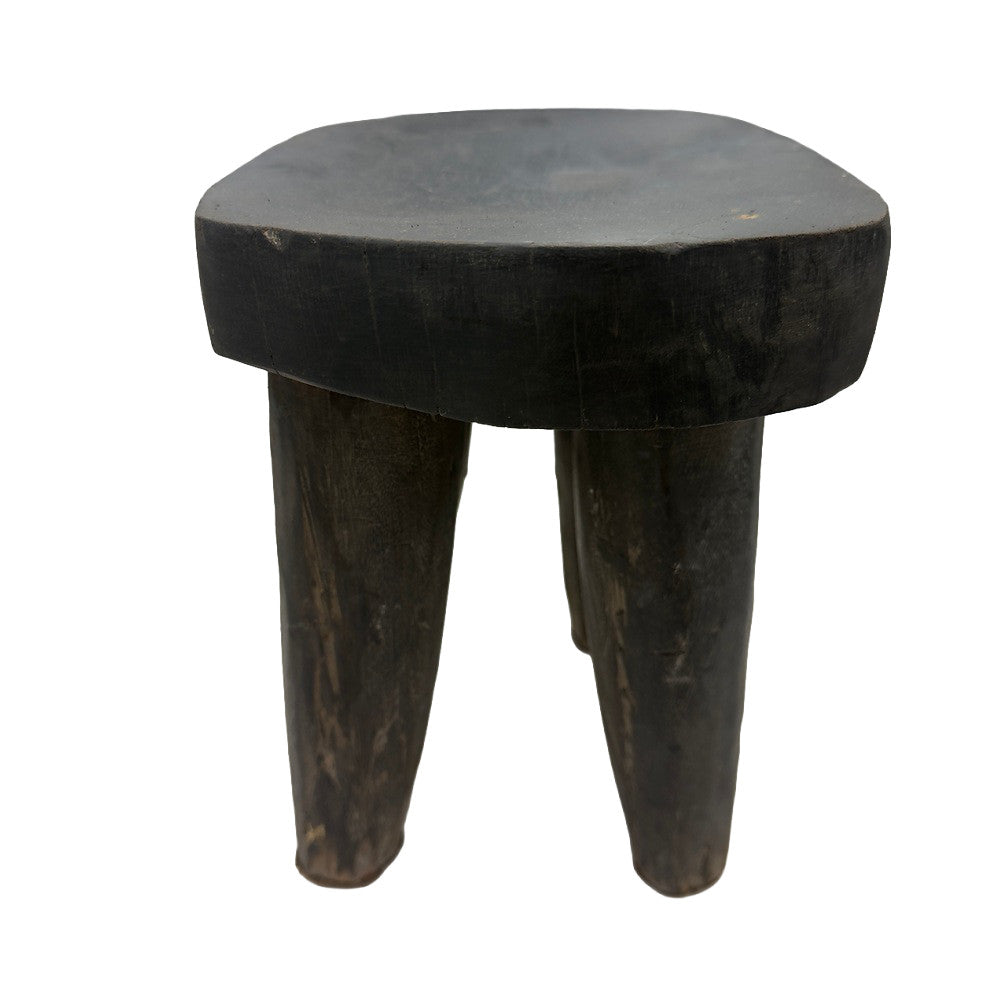 Vintage Nigerian Wooden Mini Stool - Berbere Imports