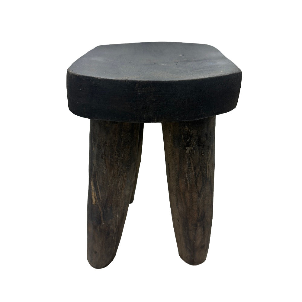 Vintage Nigerian Wooden Mini Stool - Berbere Imports