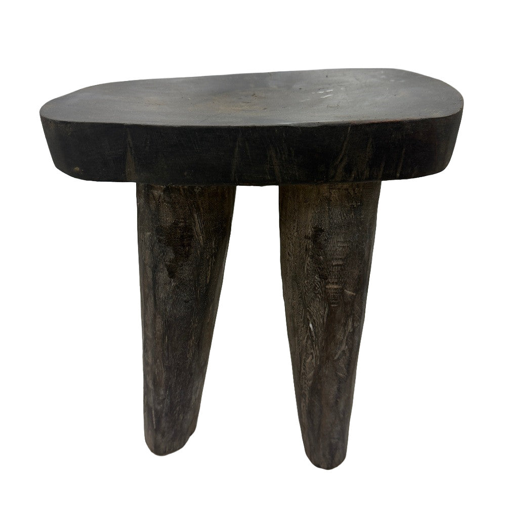Vintage Nigerian Wooden Mini Stool - Berbere Imports