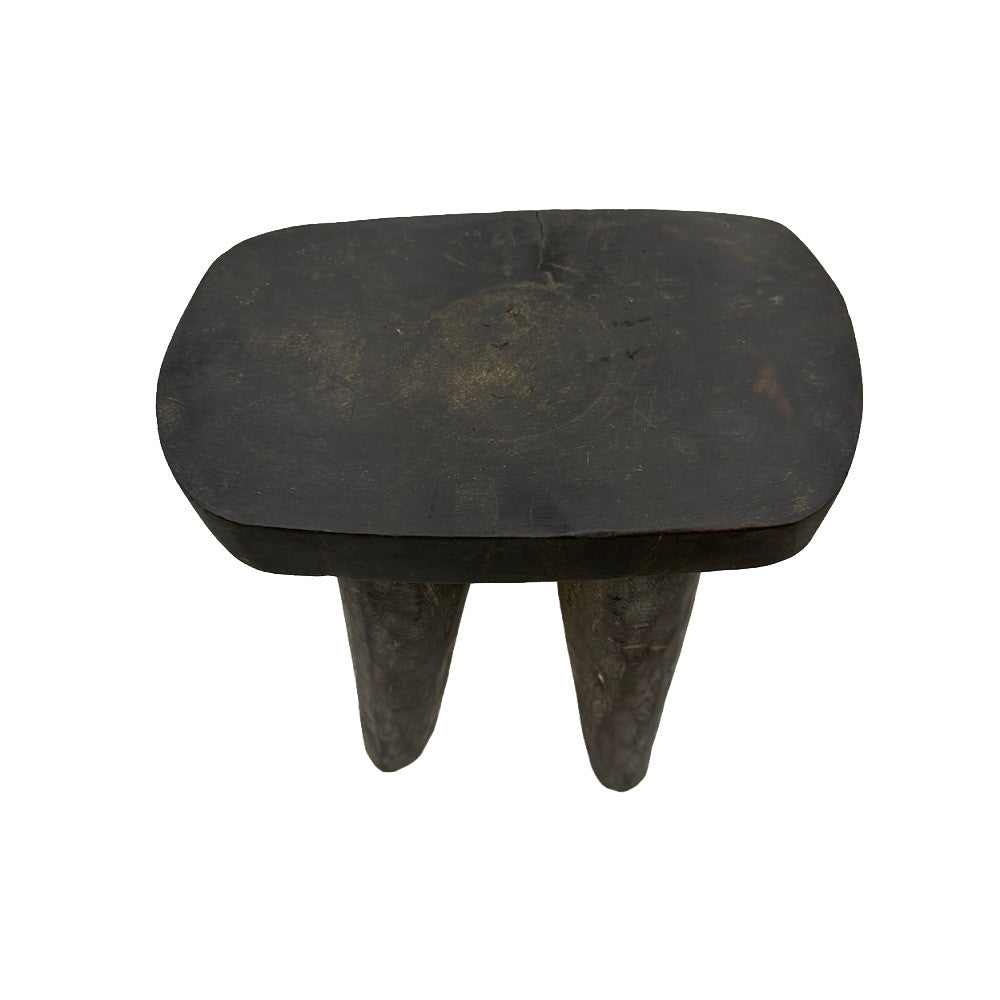 Vintage Nigerian Wooden Mini Stool - Berbere Imports