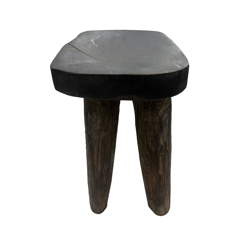 Vintage Nigerian Wooden Mini Stool - Berbere Imports