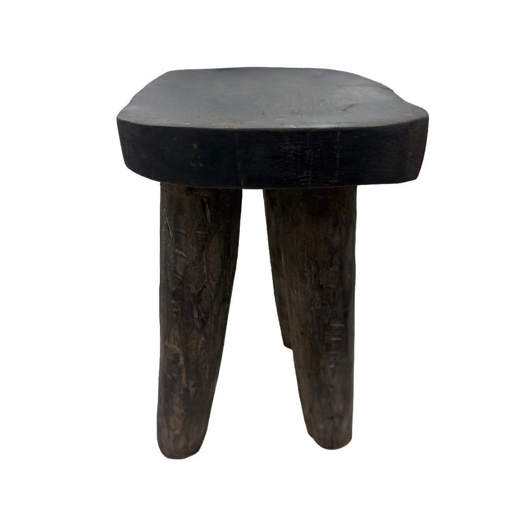 Vintage Nigerian Wooden Mini Stool - Berbere Imports
