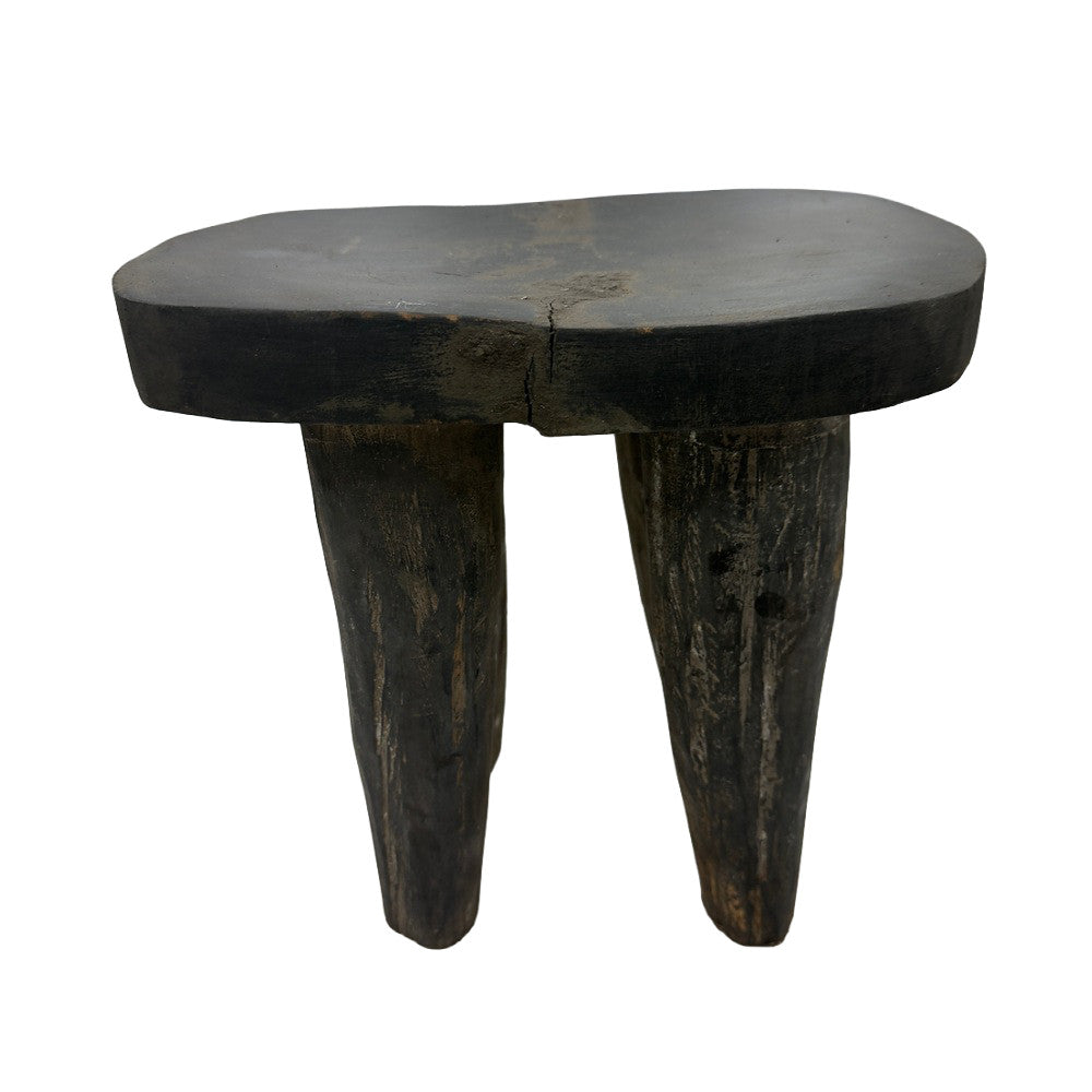 Vintage Nigerian Wooden Mini Stool - Berbere Imports