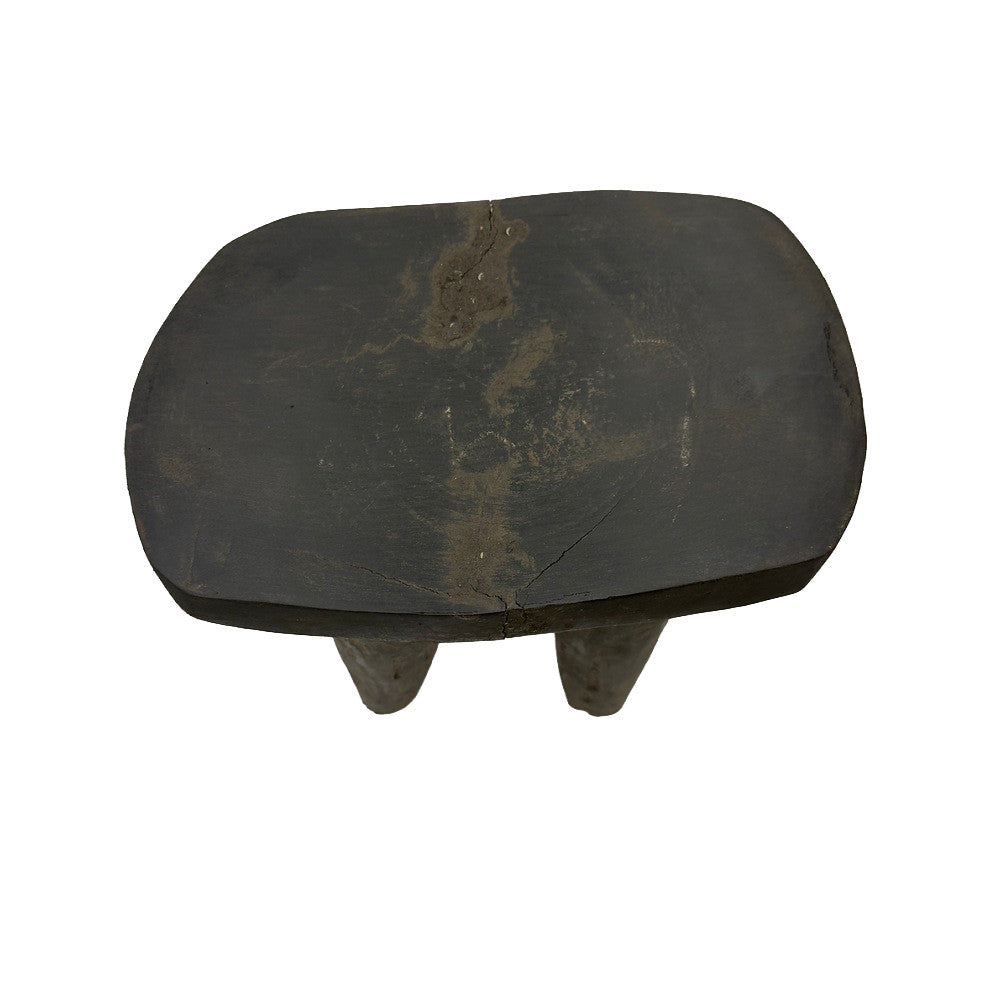 Vintage Nigerian Wooden Mini Stool - Berbere Imports