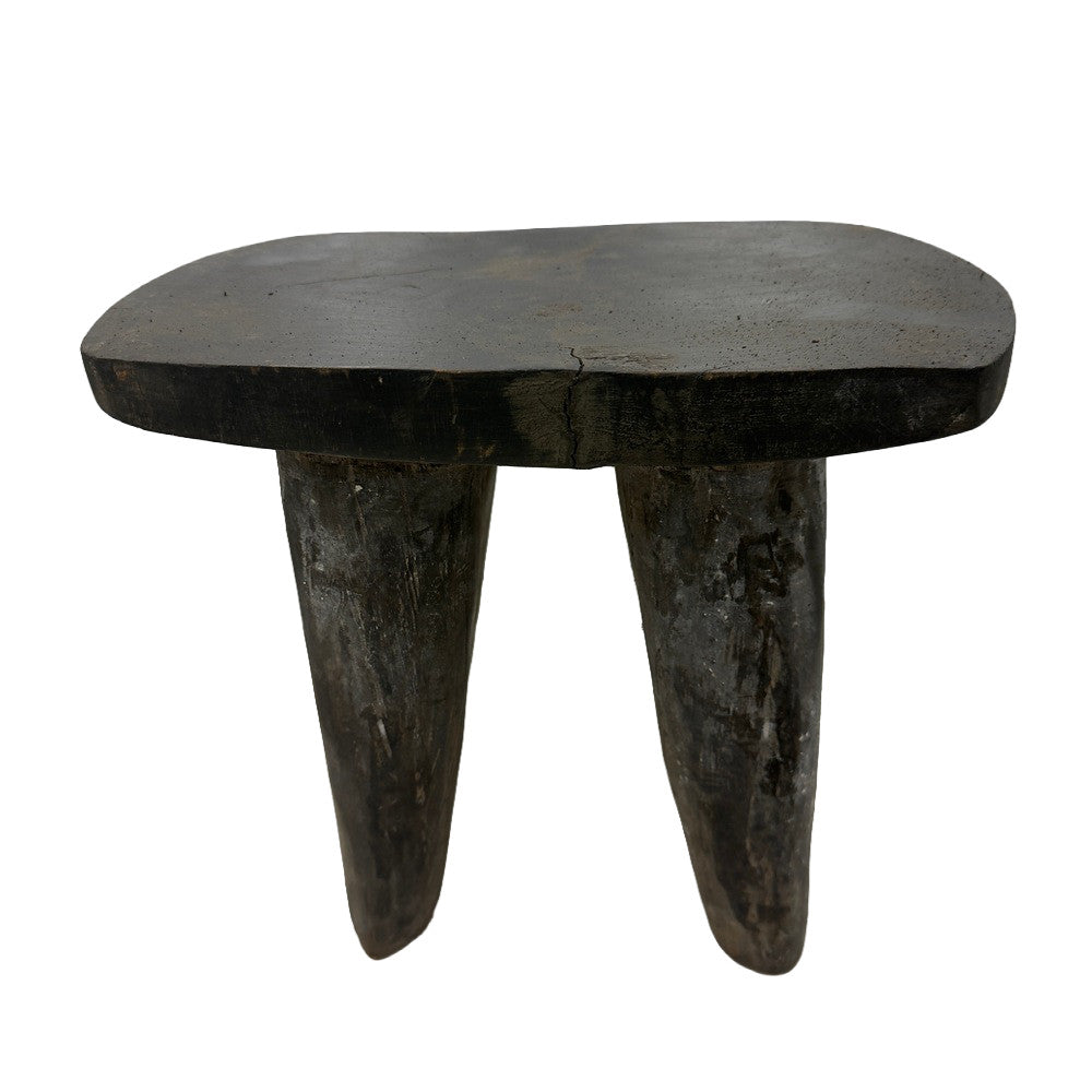Vintage Nigerian Wooden Mini Stool - Berbere Imports