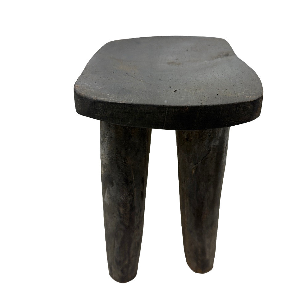 Vintage Nigerian Wooden Mini Stool - Berbere Imports