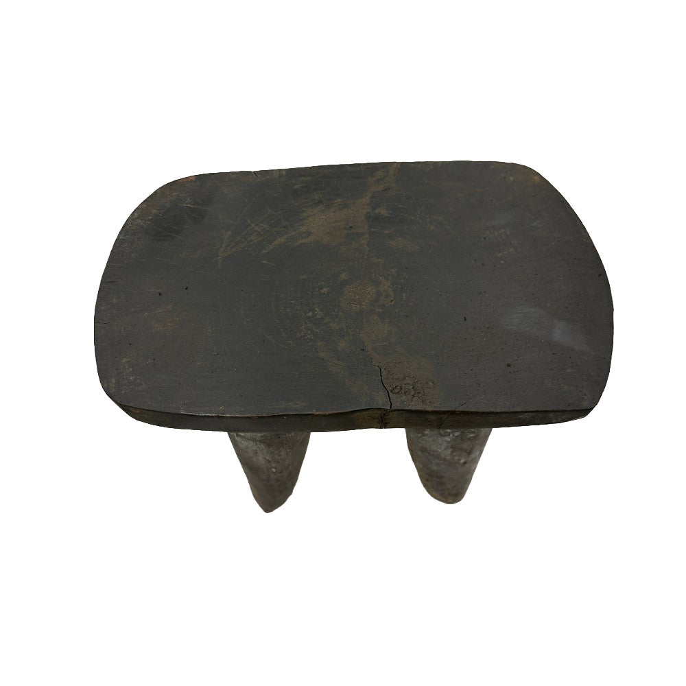 Vintage Nigerian Wooden Mini Stool - Berbere Imports