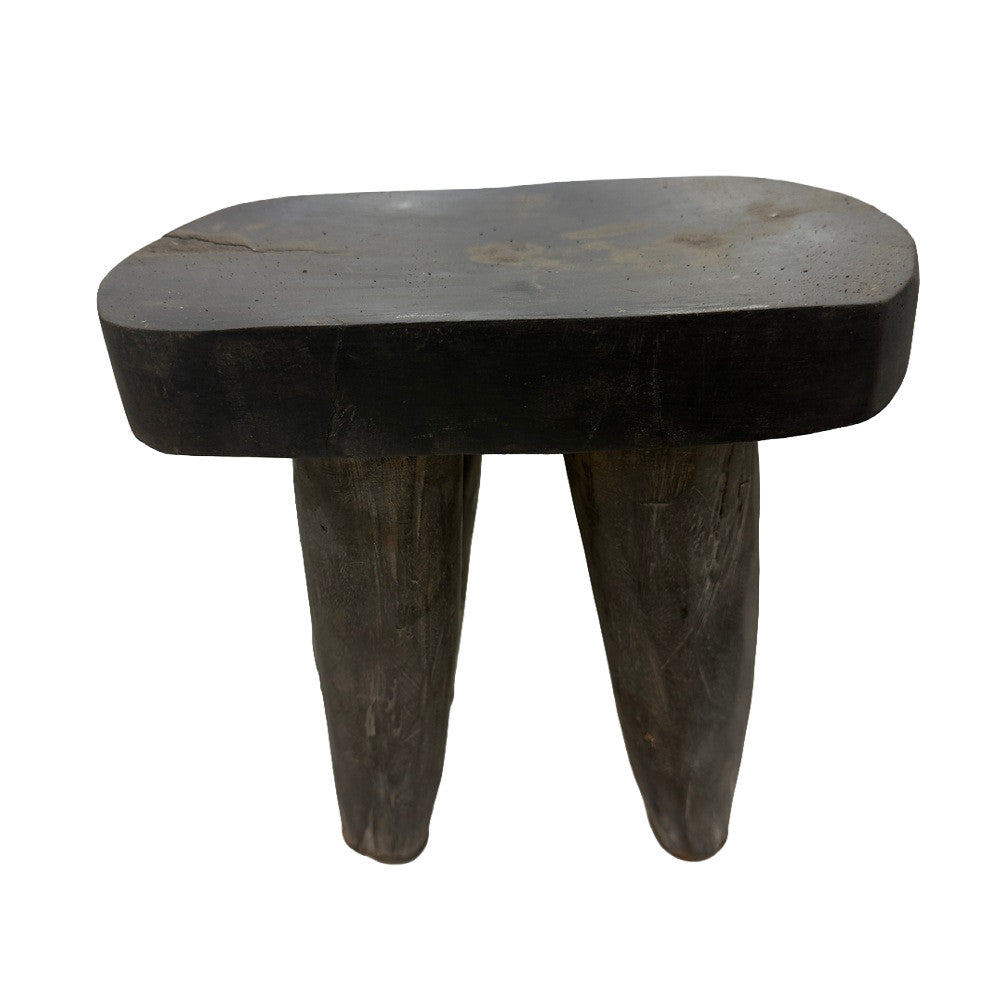 Vintage Nigerian Wooden Mini Stool - Berbere Imports