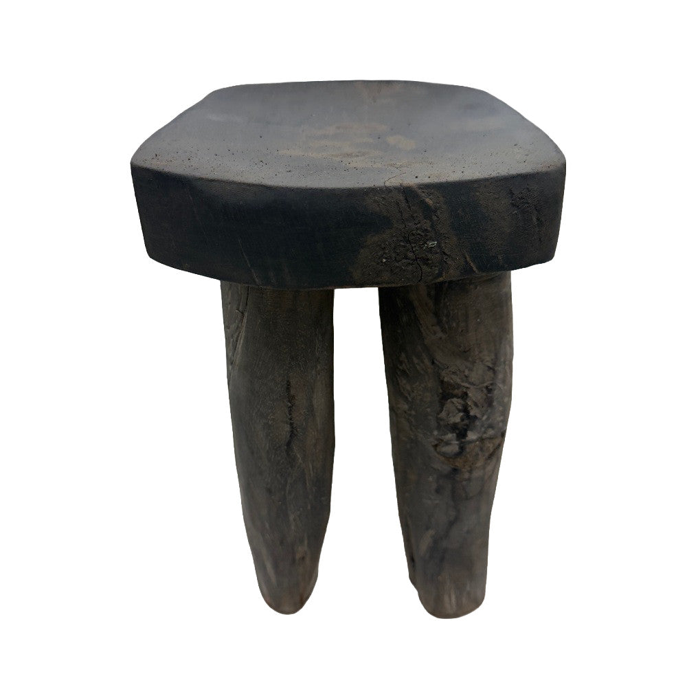 Vintage Nigerian Wooden Mini Stool - Berbere Imports