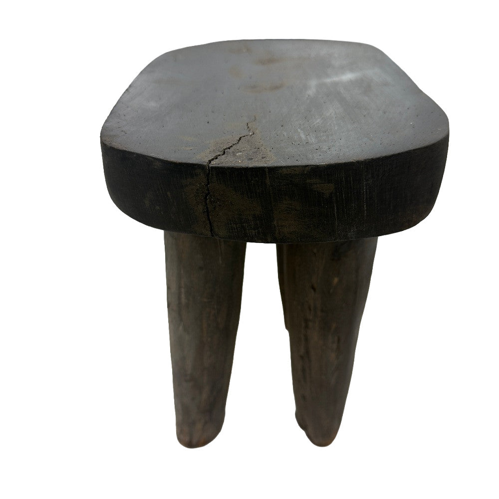 Vintage Nigerian Wooden Mini Stool - Berbere Imports