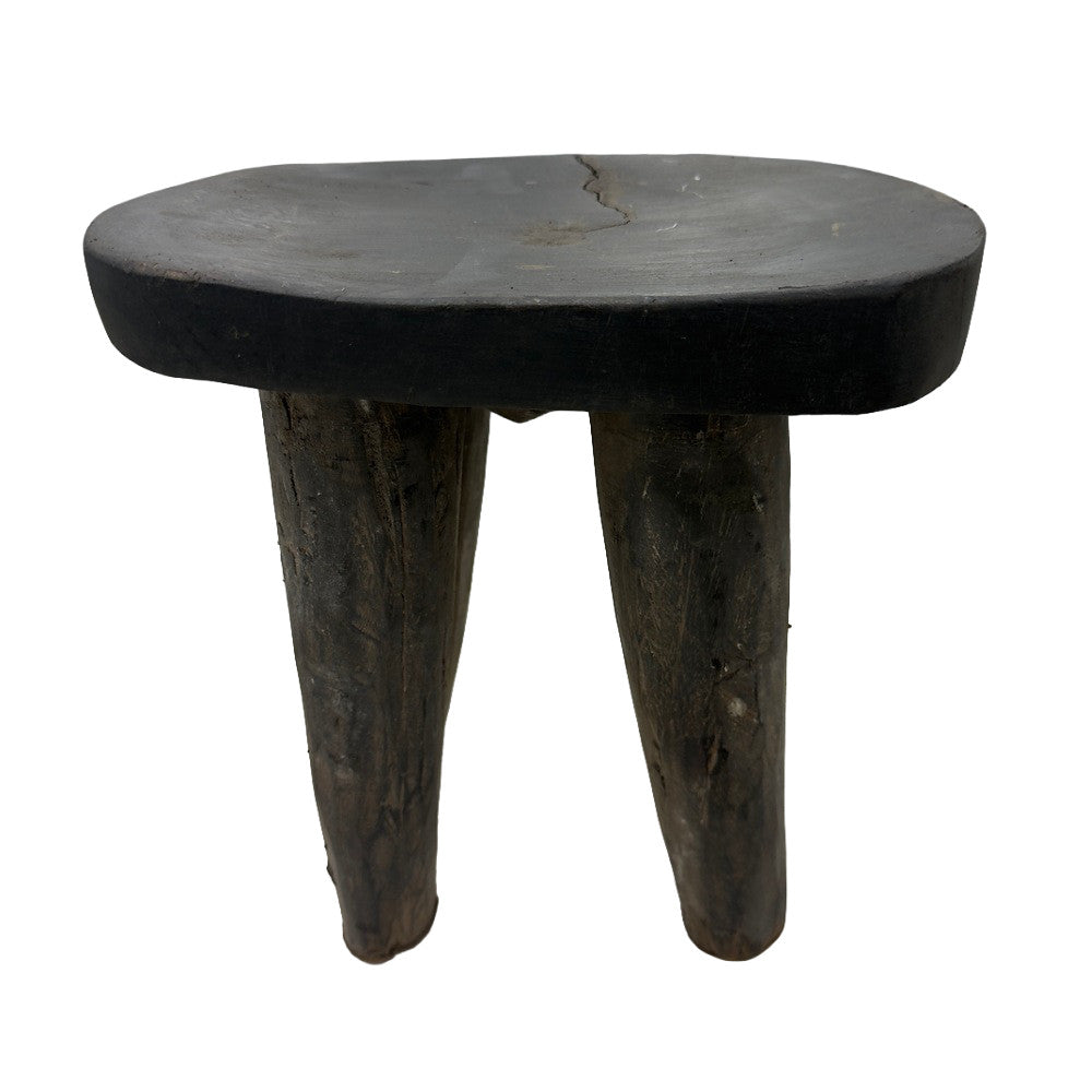 Vintage Nigerian Wooden Mini Stool - Berbere Imports