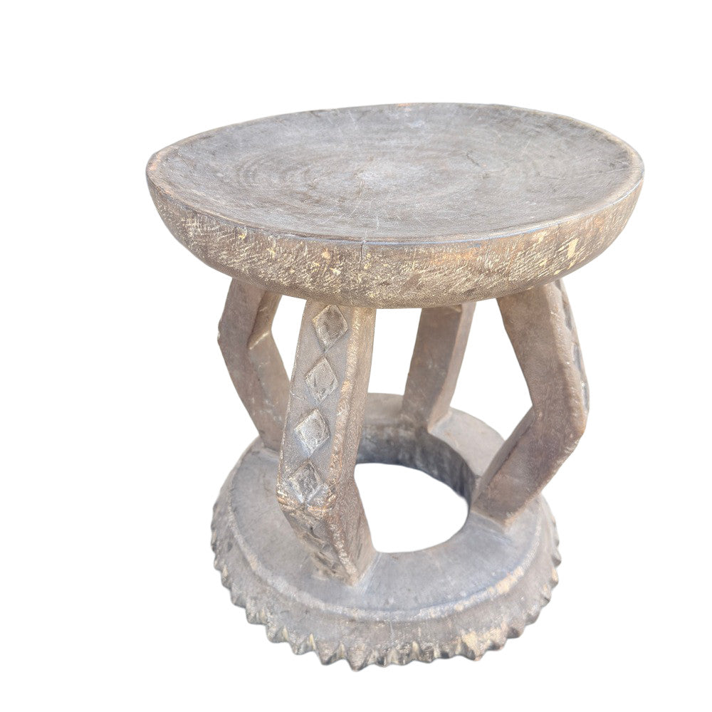 Vintage African Stool - Berbere Imports