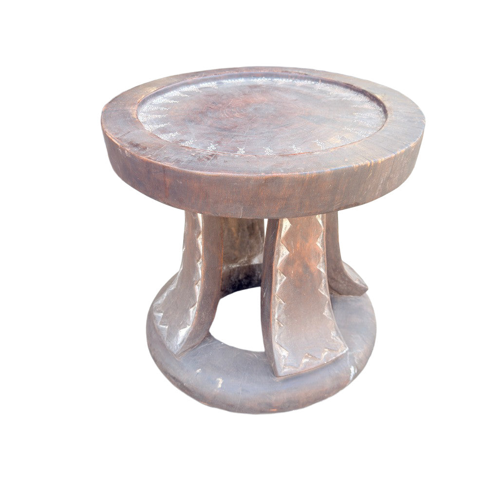 Vintage African Stool - Berbere Imports