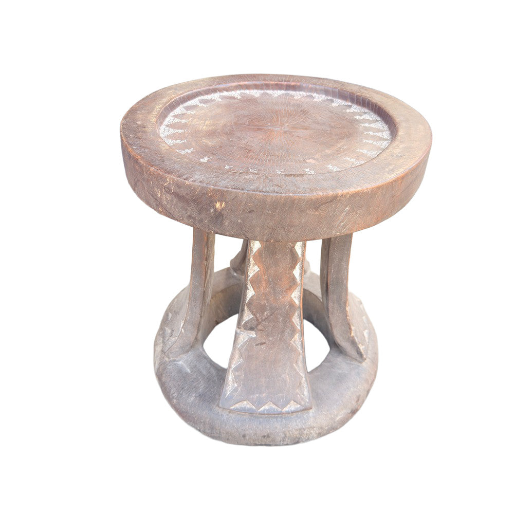 Vintage African Stool - Berbere Imports