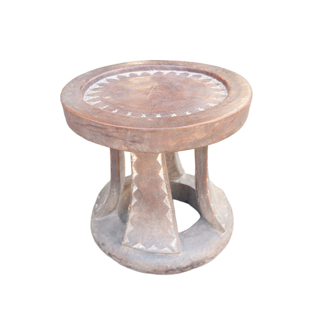 Vintage African Stool - Berbere Imports