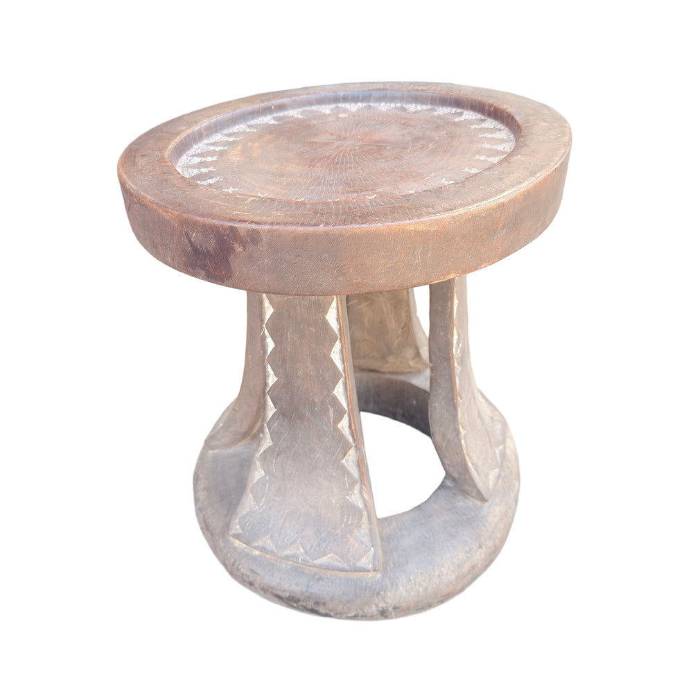 Vintage African Stool - Berbere Imports