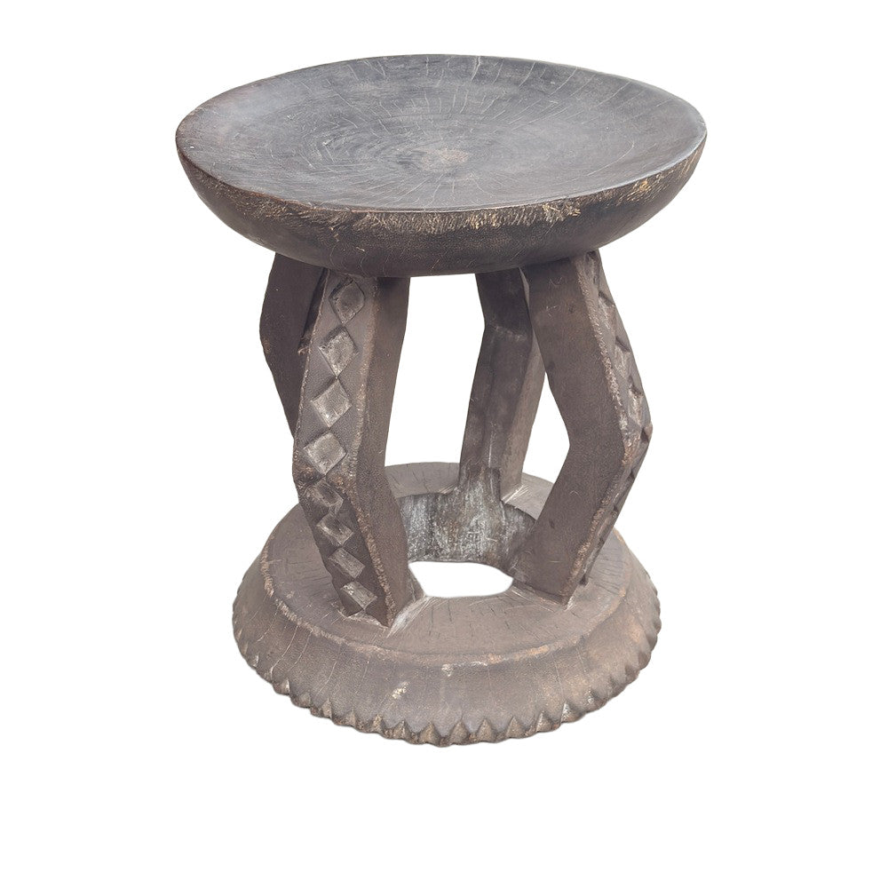 Vintage African Stool - Berbere Imports