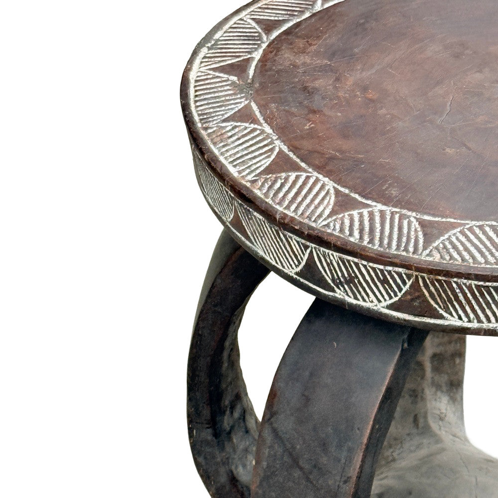 Vintage African Stool - Berbere Imports