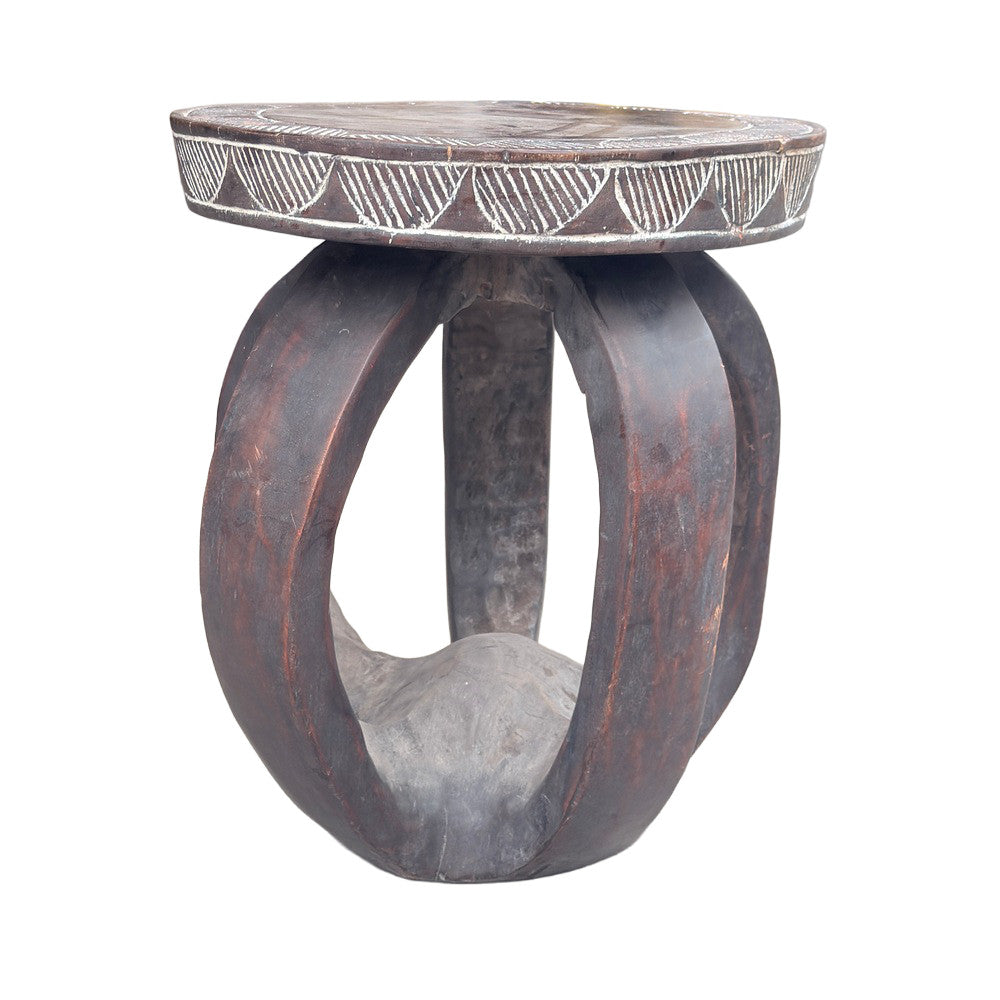 Vintage African Stool - Berbere Imports