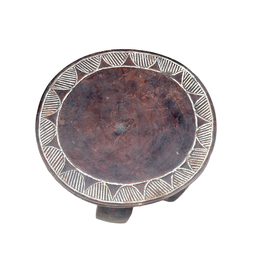 Vintage African Stool - Berbere Imports