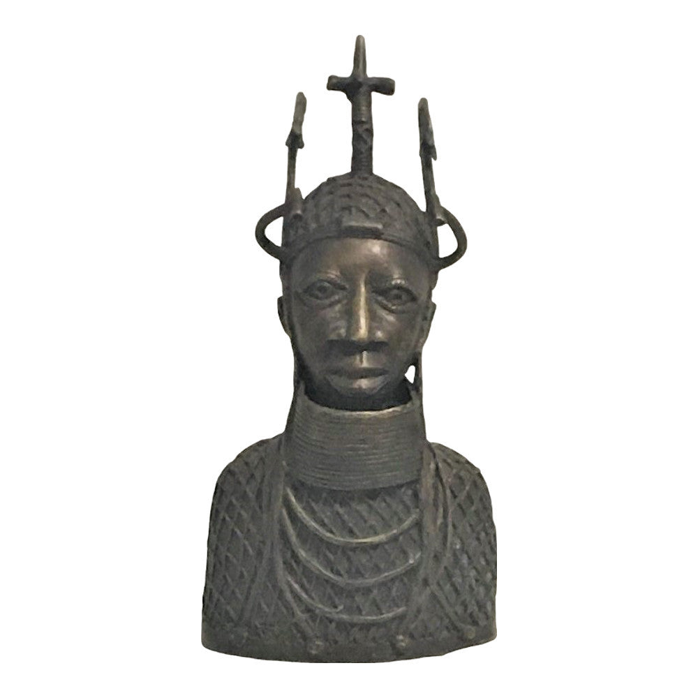 Bronze African Elder - Berbere Imports