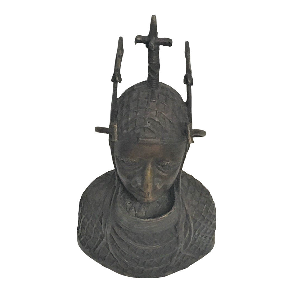 Bronze African Elder - Berbere Imports