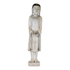 Vintage Chinese Wooden Standing Monk - Berbere Imports