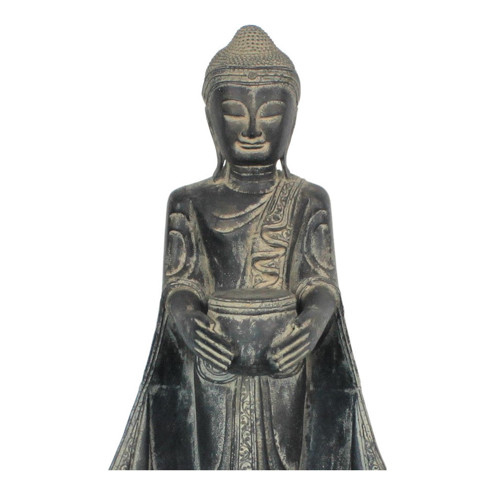 Wooden Standing Buddha - Berbere Imports