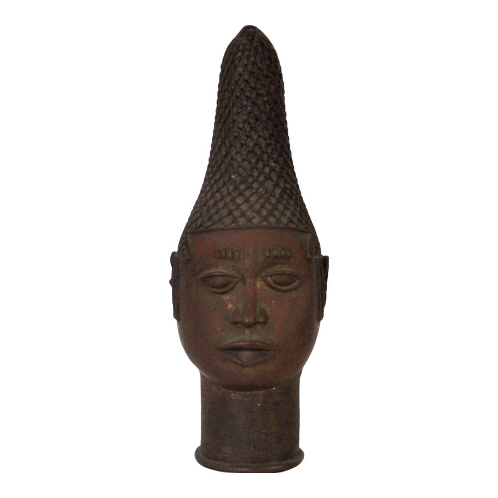 Antique Bronze African Statue - Berbere Imports