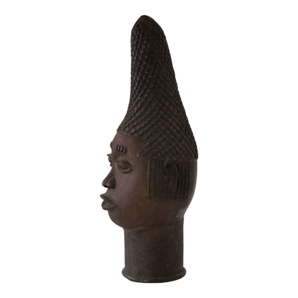 Antique Bronze African Statue - Berbere Imports