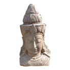 Indonesian Antique Stone Lady Head - Berbere Imports